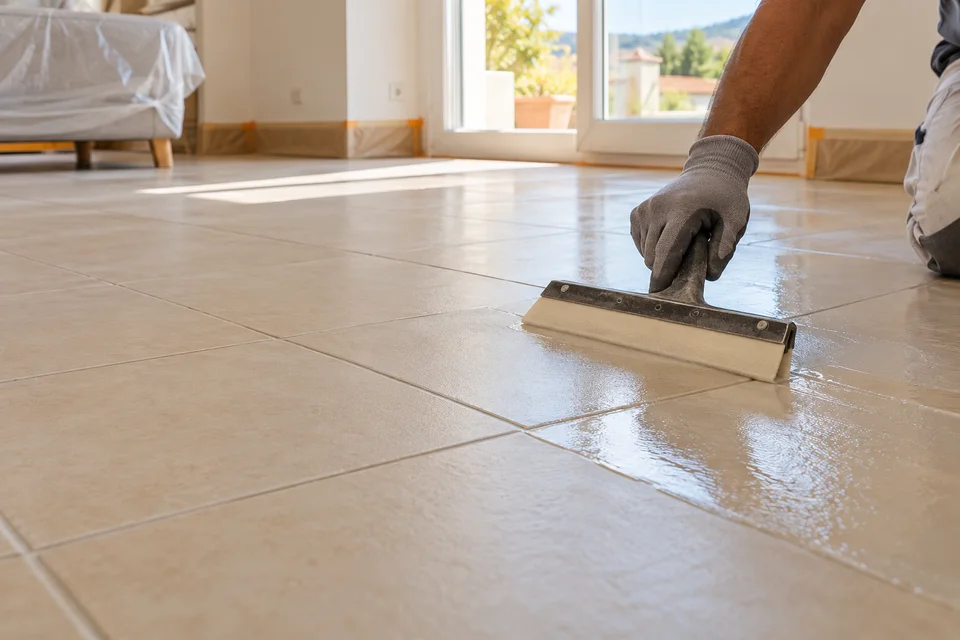 Protection compatible d’un sol en carrelage